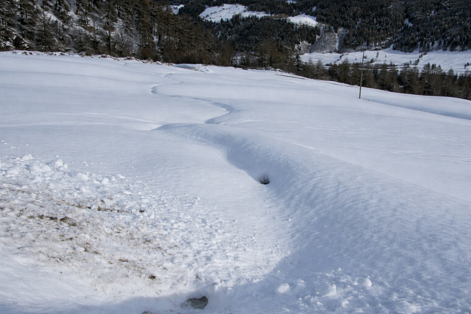 Engadin Bewässerungskanal